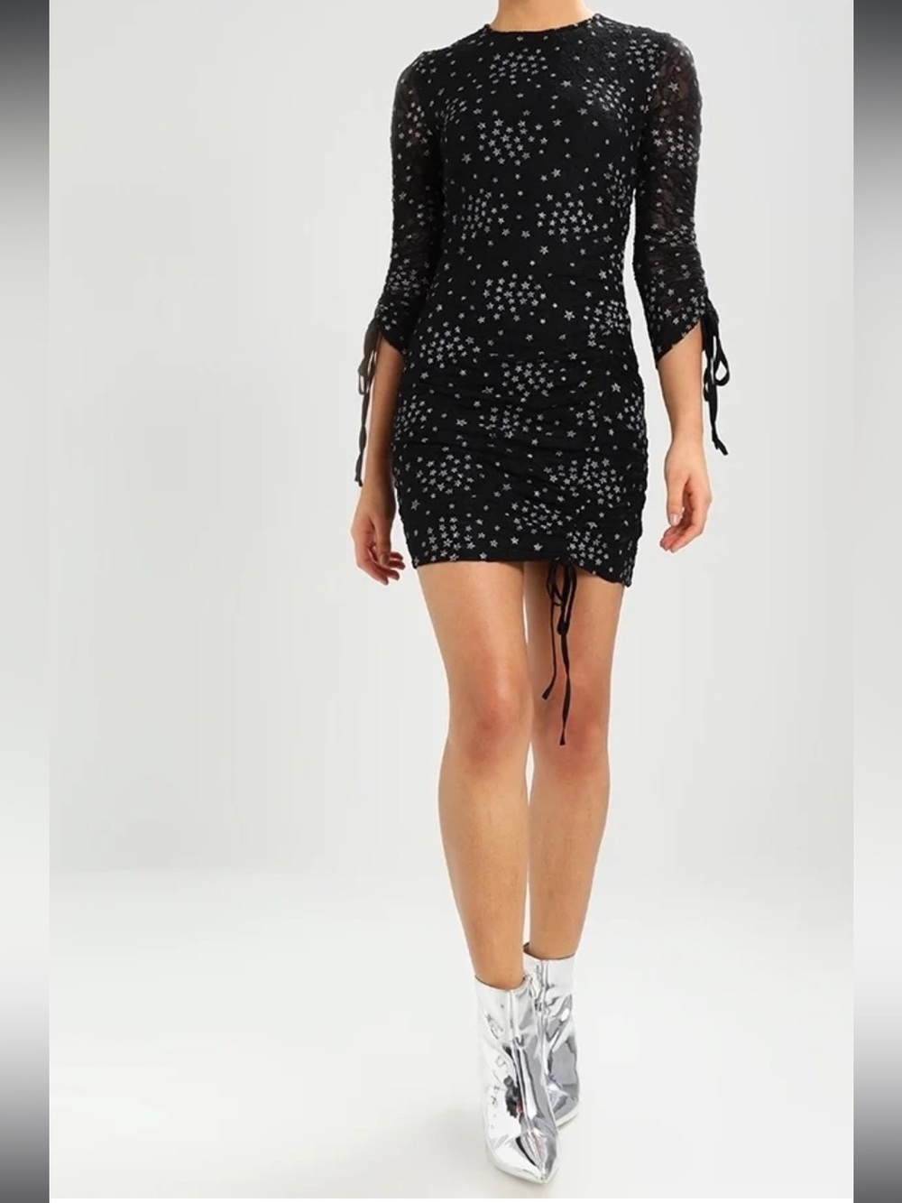 Topshop Star Bodycon Dress